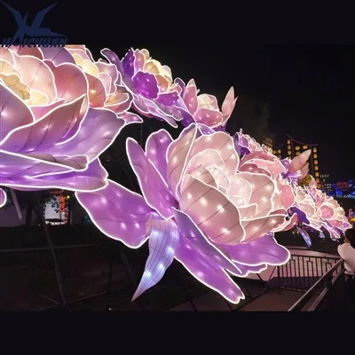 Tanglung Sutera Bunga